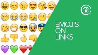 How to Add Emojis in Links and Share on Social Media