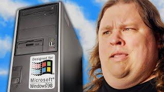 Why Pay $1000 for a 25 year old PC - NIXSYS Windows 98 PC