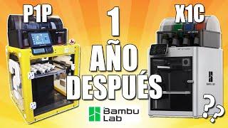 Un año de experiencia con Bambu Lab X1 CARBON y P1P + MEJORAS y REPARACIONES Impresora 3D