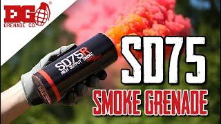 SD75 - Red Smoke Grenade - Smoke Bomb - Smoke Effect