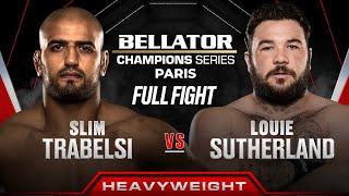 Slim Trabelsi vs Louie Sutherland  Bellator Paris