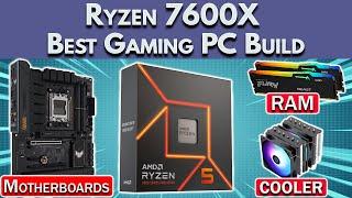  Finally CHEAP  Best Ryzen 7600X Gaming PC Build - GPU RAM Speed Cooler & More