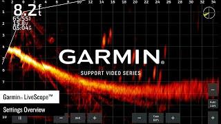 Garmin Support  LiveScope™  Settings and Setup