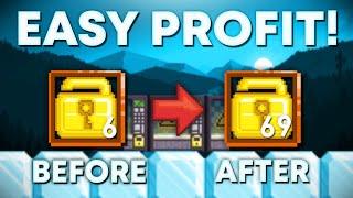 EASY PROFIT in 2022 How To Get RICH FAST In Growtopia INSANE PROFIT