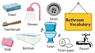 Bathroom Items - English Vocabulary