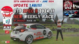 PS5 Gran Turismo 7 Spec II 2024  Update 1.48 June 2024 Weekly GT Race - 165  #livestream #gt7