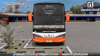 MOD SKAYLANDER R22. Livery Rosalia Indah Transport Skylander R22 Thien  Mod Bussid Terbaru V4.3