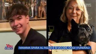 Dramma in famiglia mamma spara al figlio e si uccide - La Vita in Diretta 02102024