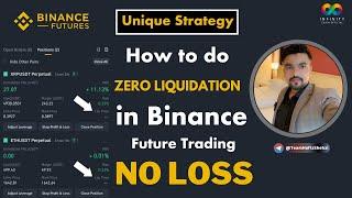 Zero Liquidation in Binance Futures Trading l Liquidation Zero Strategy  Never Loss Strategy 