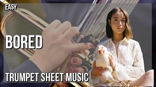 Trumpet Sheet Music How to play Bored by Laufey