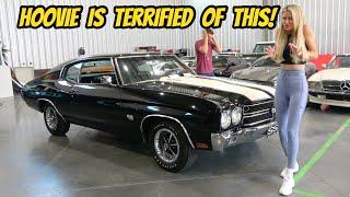 Hoovie has a weird Chevrolet Chevelle phobia that April wants to cure. 1970 Chevelle LS5 454