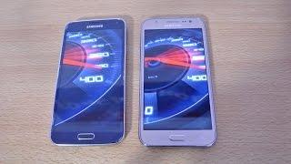 Samsung Galaxy J5 vs Galaxy S5 - Speed Test HD