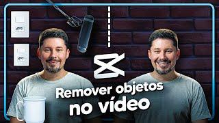 Como REMOVER OBJETO do VÍDEO com CELULAR  Tutorial CapCut