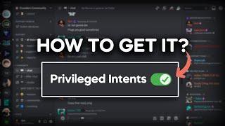 NEW How to VERIFY Your Discord Bot Intents in 2024  Complete Guide
