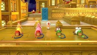 Super Mario Party Partner Party #2168 Tantalizing Tower Toys Daisy & Peach vs Goomba & Monty Mole