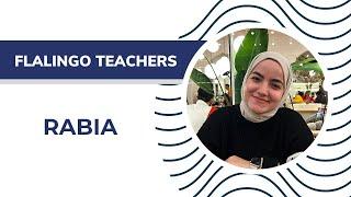 Reach your goal with private online English Classes with Rabia one of the great Tutors on Flalingo