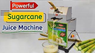 Sugarcane Juice Business  Sugarcane Juice Machine  Ganna Juice Machine