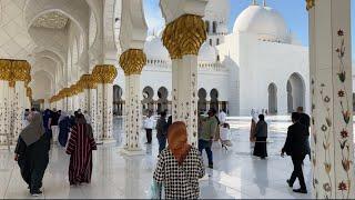 Sheikh Zayed Grand Mosque Abu Dhabi- Second Biggest Mosque in The World - Full Tour 4k