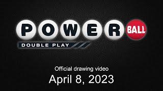 Powerball Double Play drawing for April 8 2023