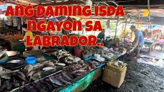 Byaheng bolinao at hundred islands  Labrador fresh at dried fish roadside market