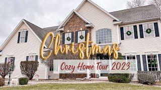 COZY CHRISTMAS HOME TOUR 2023  Traditional Coziest Christmas Decorating Ideas