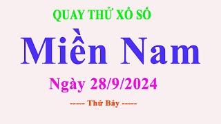 Quay Thử Xổ Số Miền Nam Hôm Nay ngày 2892024  QUAY THỬ BA MIỀN 2828