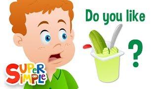 Do You Like Pickle Pudding?  Kids Food Song  Super Simple Songs