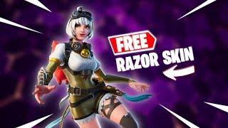 *NOT CLICKBAIT* HOW TO GET RAZOR SKIN FOR FREE FORTNITE X BATTLE BREAKERS RAZOR SKIN