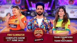 Game Show Aisay Chalay Ga Season 14  Complete Show  11 June 2023  1st Eliminator Danish Taimoor