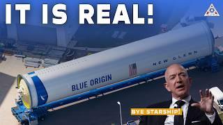 Somehow Blue Origin New Glenn to orbit EXACT Starship Killer Musk laughs...