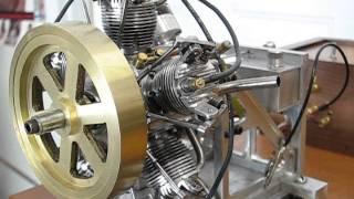 5 CYL RADIAL AIRCRAFT ENGINE