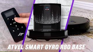 Atvel SmartGyro R80 Base Робот-пылесос со станцией самоочистки 🫧 Обзор + Тесты качества уборки