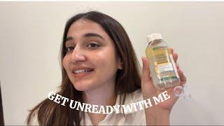 Get unready with me ft @GarnierIndia How I remove my makeup