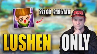 271CD 3395ATK  Lushen in 2024? Lushen Only Arena Rush - Summoners War