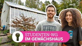 Living in a greenhouse sustainable living in the student dormatory ESA  SWR Room Tour