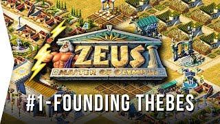 ZEUS and Europa ► Mission 1 Founding of Thebes - 1080p Widescreen - Master of Olympus Game