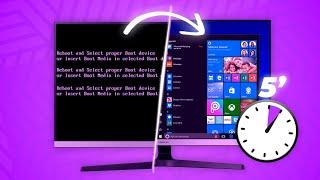 COMO INSTALAR WINDOWS en 5 MINUTOS  GUÍA 2024