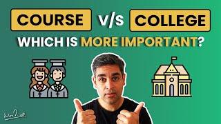 Choose college or course?  Ankur Warikoo  Delhi University college vs branch