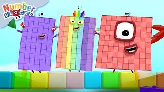 Numberblocks and Pattern Palace RETURN   Fun Math Cartoons for Kids  Learn to Count