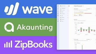 Top 3 FREE Accounting Software 2024 Wave vs Zipbooks vs Akaunting