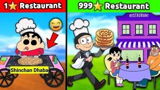 Shinchan Opened Restaurant   Funny Game Roblox 