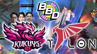 NEW TALON WITH KUKU vs YOWE STACK  TALON ESPORTS vs TEAM KUKUYS - BB DACHA BELGRADE SEA DOTA 2