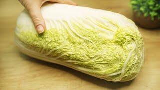 Unknown Chinese cabbage recipe Its that easy and quick