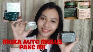 NPURE Day & Night Cream Centella Asiatica Cica Series  review by gitacume