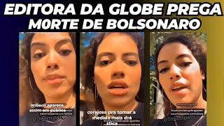 Editora sa Globo faz discurso de odi0 contra bolsonaro.