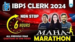 IBPS Clerk Complete Syllabus 6 Hours Non-Stop Maha Marathon‍️IBPS Clerk Pre All Previous Year Qus