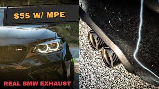 The Last Of Its Kind  BMW M2 Competition with M Performance Exhaust Sound  Revs Pops Burbles
