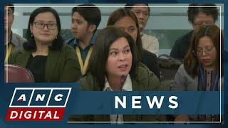 WATCH VP Sara Duterte refuses to take oath citing difference between witness and resource person