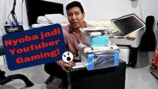 Mau Jadi Youtuber Gaming? UNBOXING alat-alat Youtuber Gaming