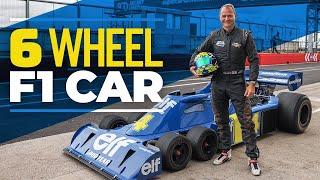 Driving the INFAMOUS 6-WHEELED F1 car  Tyrrell P34 I Formula 1  Ben Collins I 4K